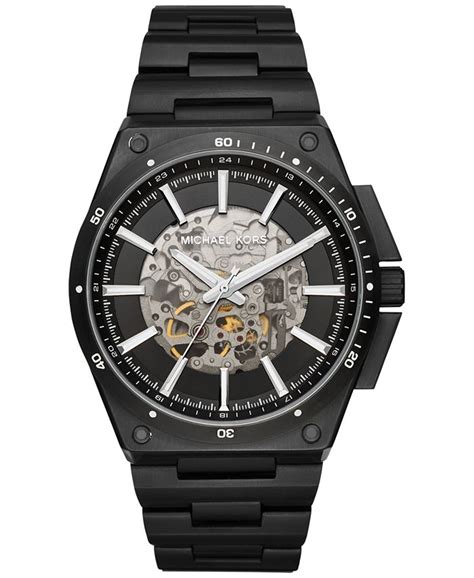 Michael Kors Men's Automatic Wilder Black Ion